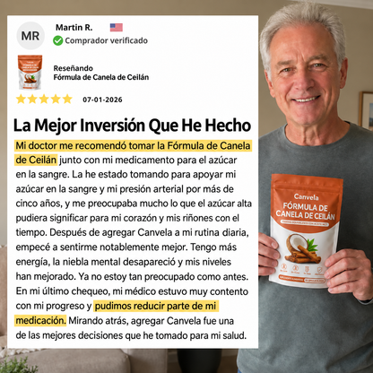 Fórmula de Canela de Ceilán